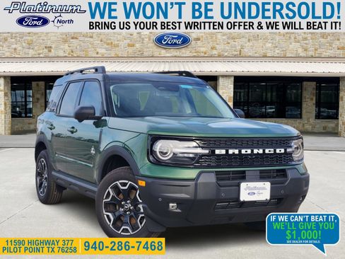 New 2025 Ford Bronco Sport Outer Banks w/ Outer Banks Tech Package+ image 1