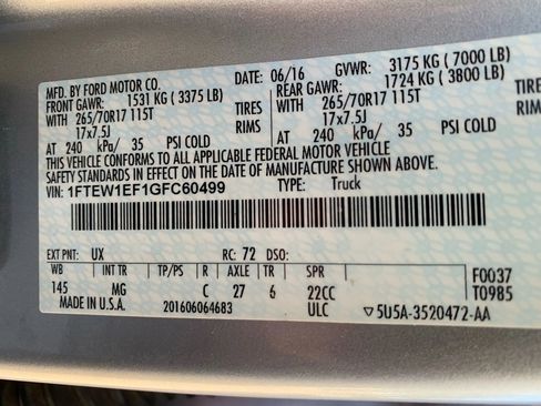 Used 2016 Ford F150 XLT image 28