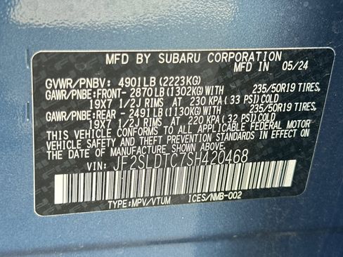 Certified 2025 Subaru Forester Touring image 31