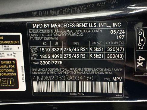 Certified 2024 Mercedes-Benz EQS 450+ SUV image 26