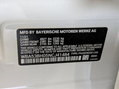 Used 2022 BMW 530i w/ M Sport Package RWD image 27
