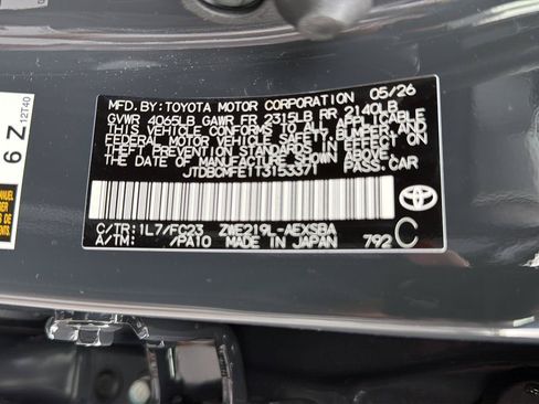 New 2026 Toyota Corolla SE FWD image 33