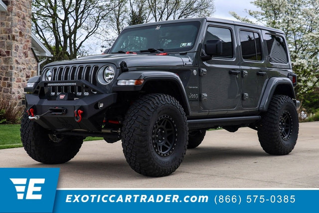 Used 2022 Jeep Wrangler Unlimited Sahara w/ Cold Weather Group AWD/4WD image 1