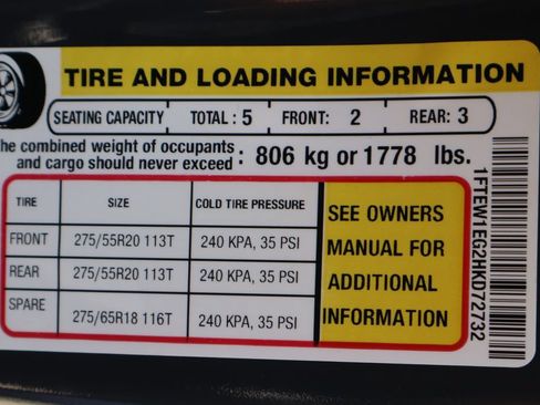 Used 2017 Ford F150 XLT w/ Equipment Group 302A Luxury AWD/4WD image 56