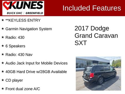 Used 2017 Dodge Grand Caravan SXT FWD image 3