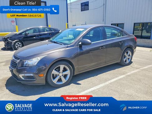 Used 2015 Chevrolet Cruze LT FWD image 1