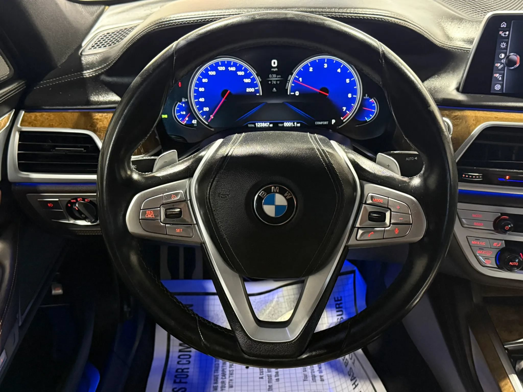 Used 2016 BMW 740i RWD image 12