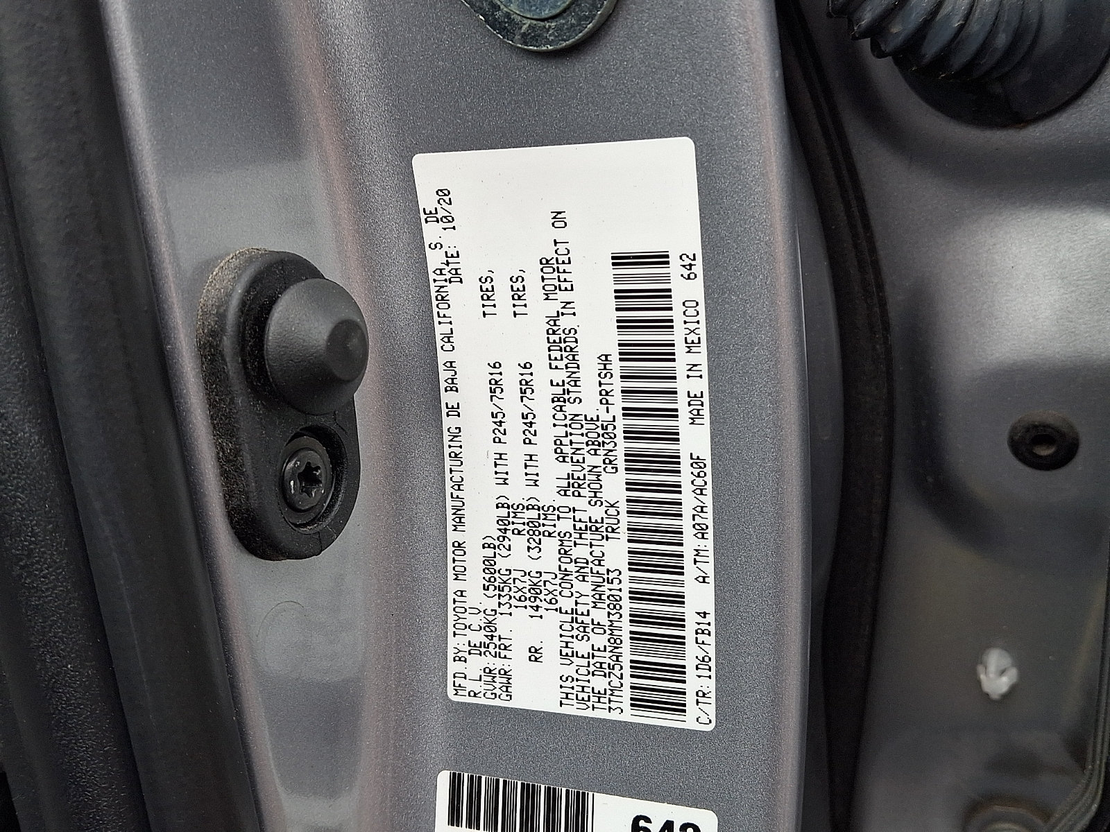 Used 2021 Toyota Tacoma SR AWD/4WD image 18