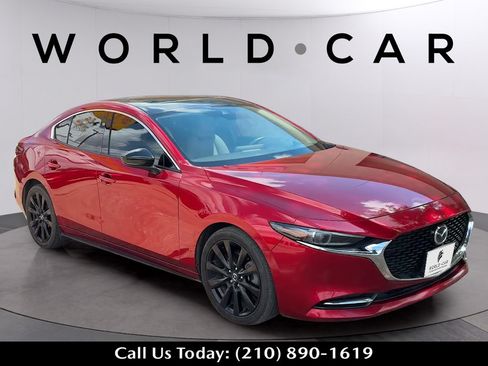 Used 2021 MAZDA MAZDA3 AWD 2.5 Turbo Sedan image 1