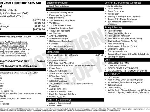 New 2026 RAM 2500 Tradesman image 26