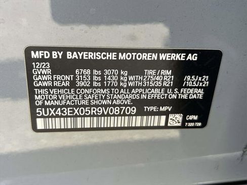 Used 2024 BMW X6 M60i w/ Executive Package image 21