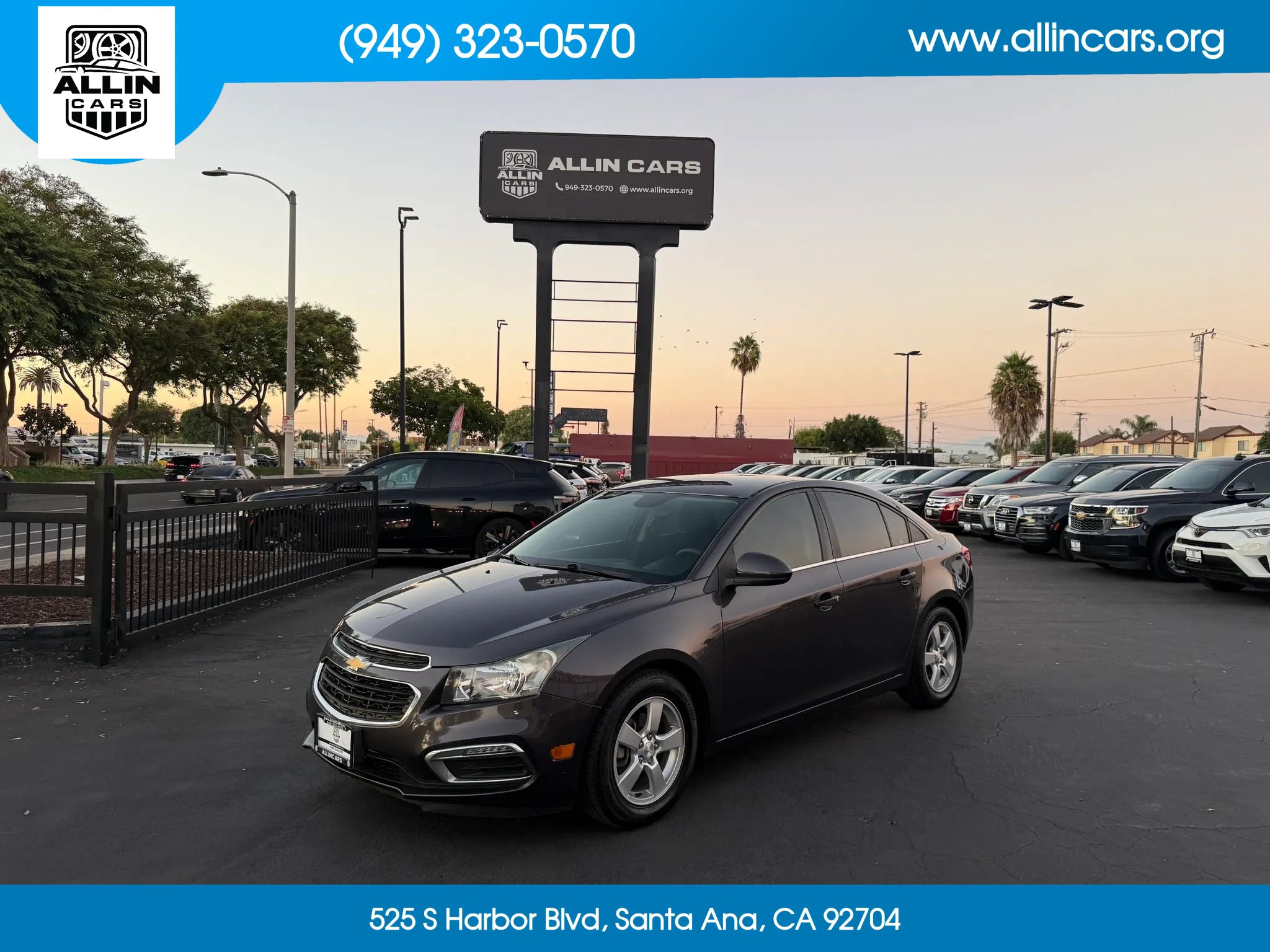 Used 2015 Chevrolet Cruze LT FWD image 1