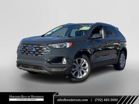 Used 2021 Ford Edge Titanium w/ Class II Trailer Tow Package image 1