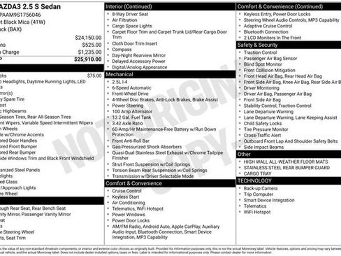 Used 2025 MAZDA MAZDA3 s image 2