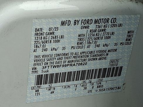 Used 2023 Ford Maverick Lariat w/ Lariat Luxury Package image 28