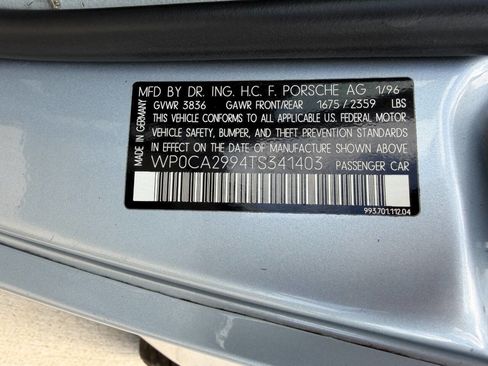 Used 1996 Porsche 911 Carrera 4 AWD/4WD image 29