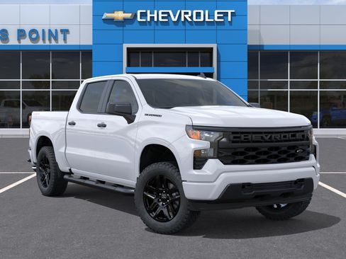 Used 2026 Chevrolet Silverado 1500 Custom w/ Turbomax Blackout Package AWD/4WD image 7