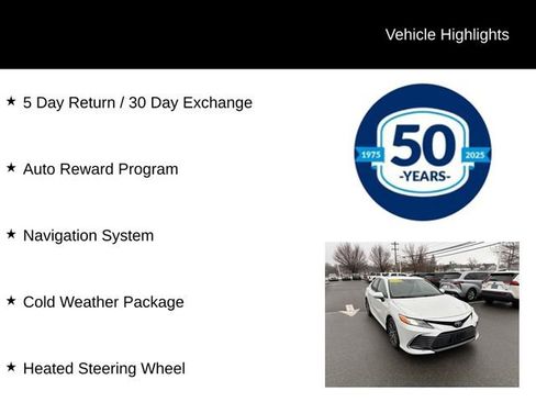 Certified 2024 Toyota Camry XLE w/ Navigation Package image 5