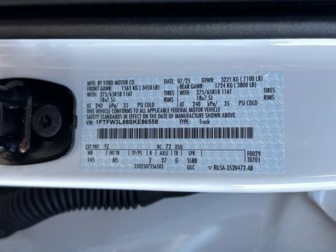 Used 2025 Ford F150 XLT w/ Equipment Group 301A Standard AWD/4WD image 22