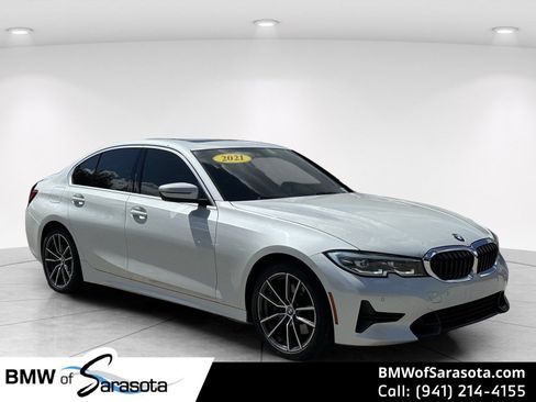 Used 2021 BMW 330i Sedan w/ Convenience Package RWD image 1