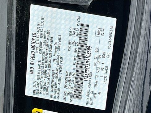 Used 2022 Ford Mustang GT Premium w/ Black Accent Package image 32