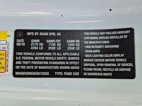 Used 2017 Buick Cascada Premium FWD image 26