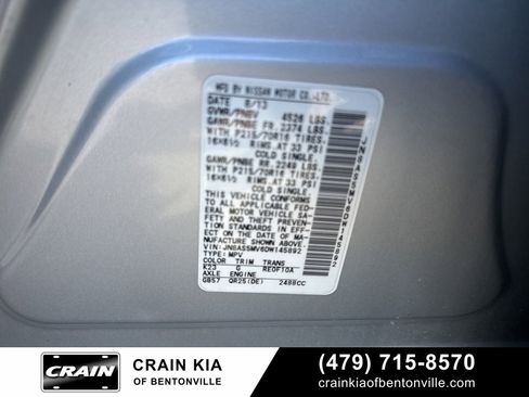 Used 2013 Nissan Rogue S image 15