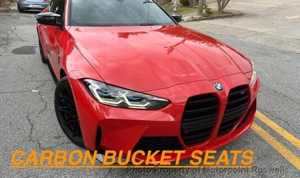 Used 2021 BMW M4 Competition w/ Executive Package RWD image 2