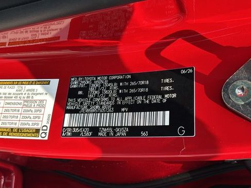 New 2026 Toyota 4Runner TRD Off-Road Premium AWD/4WD image 37