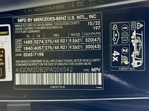 Certified 2023 Mercedes-Benz EQS 450+ SUV image 25