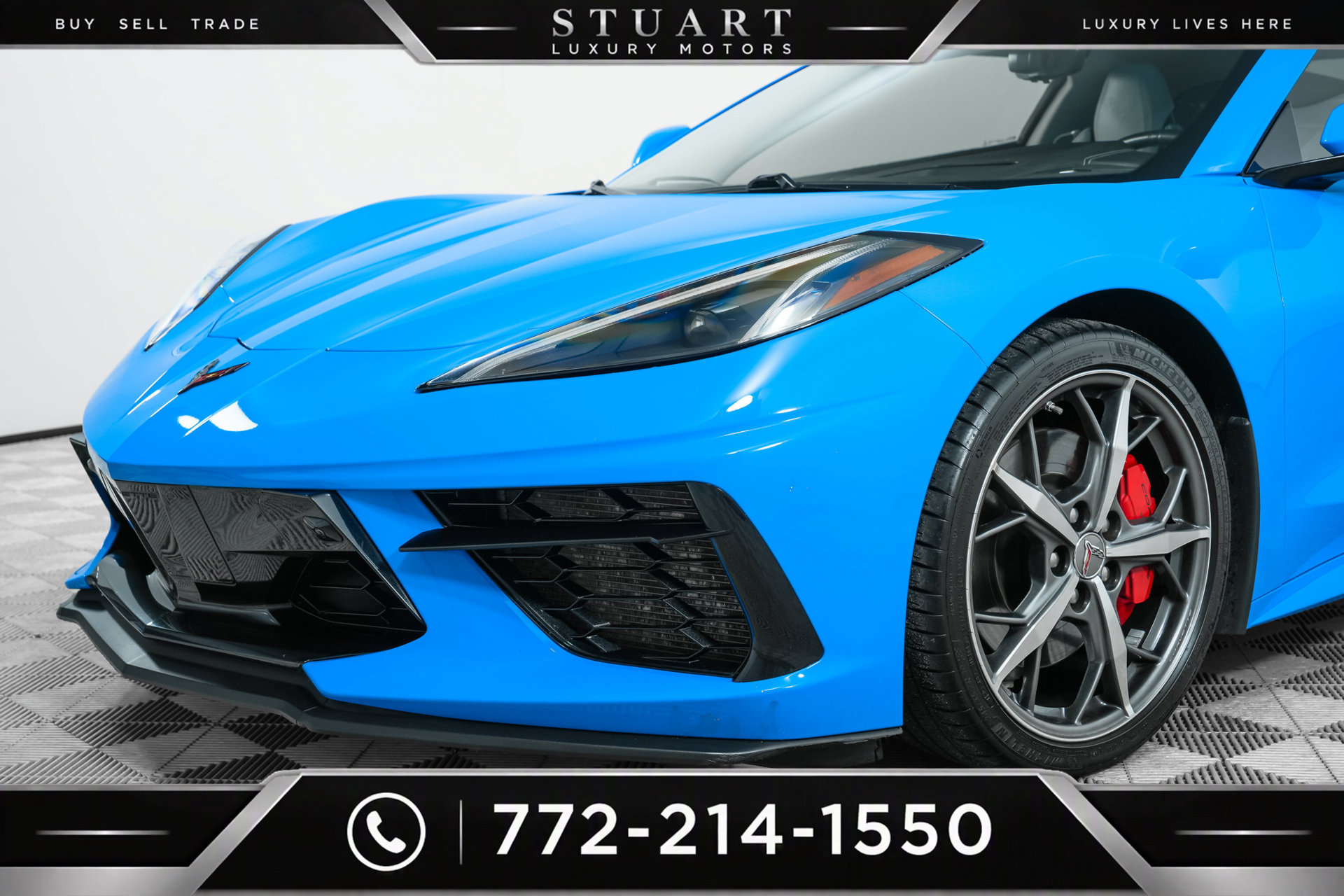Used 2021 Chevrolet Corvette Stingray Premium Cpe w/ Z51 Performance Package RWD image 53