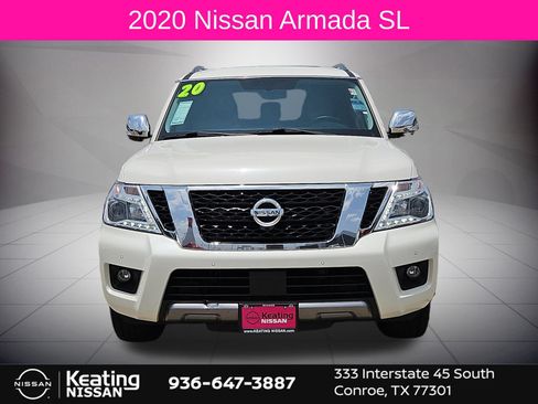 Used 2020 Nissan Armada SL w/ Premium Package RWD image 2