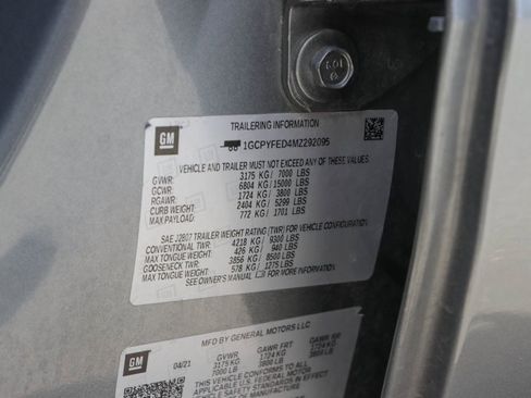 Used 2021 Chevrolet Silverado 1500 LT Trail Boss w/ Convenience Package II image 52