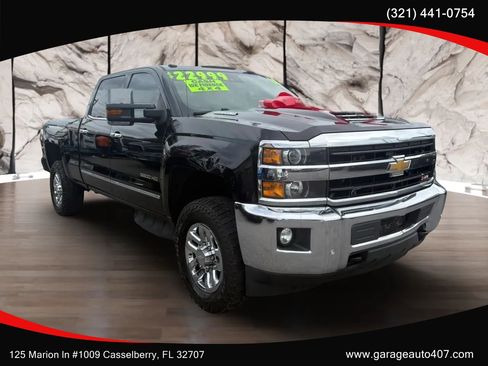 Used 2018 Chevrolet Silverado 3500 LTZ w/ Duramax Plus Package AWD/4WD image 1