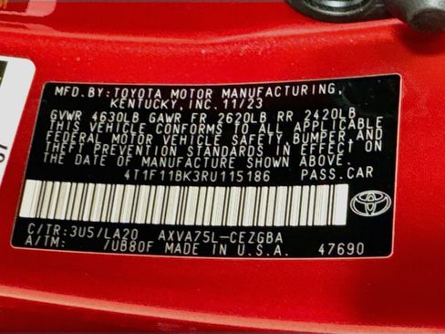 Certified 2024 Toyota Camry XLE w/ Navigation Package AWD/4WD image 29