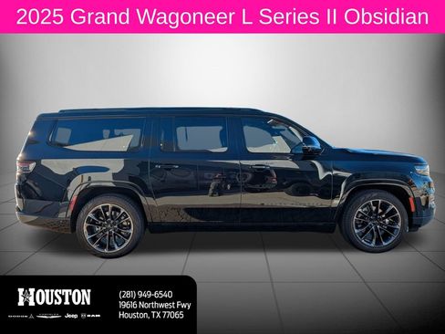 New 2025 Jeep Grand Wagoneer L Series II Obsidian w/ Quick Order Packagew 28T AWD/4WD image 2