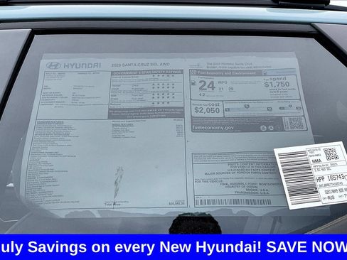 New 2026 Hyundai Santa Cruz SEL AWD/4WD image 18