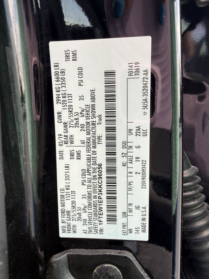 Used 2019 Ford F150 XL w/ Equipment Group 101A Mid AWD/4WD image 46