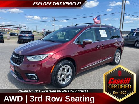 Used 2021 Chrysler Pacifica Limited w/ Premium & Safety Sphere Group AWD/4WD image 1