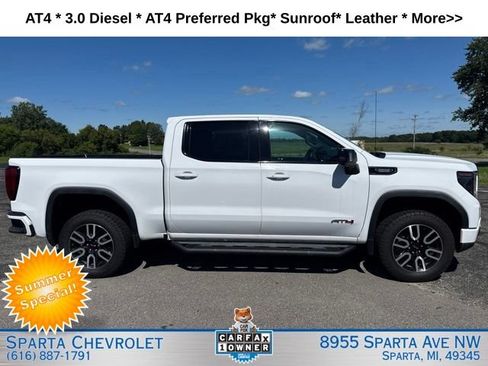 Used 2023 GMC Sierra 1500 AT4 w/ AT4 Preferred Package AWD/4WD image 2
