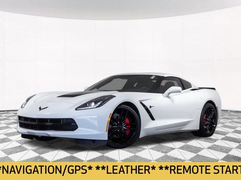 Used 2019 Chevrolet Corvette Stingray Coupe w/ Battery Protection Package RWD image 2