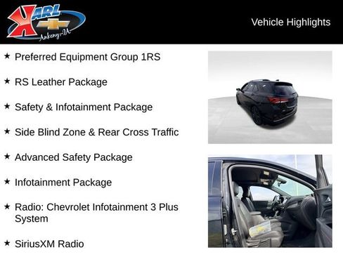 Used 2023 Chevrolet Equinox RS w/ RS Leather Package image 2