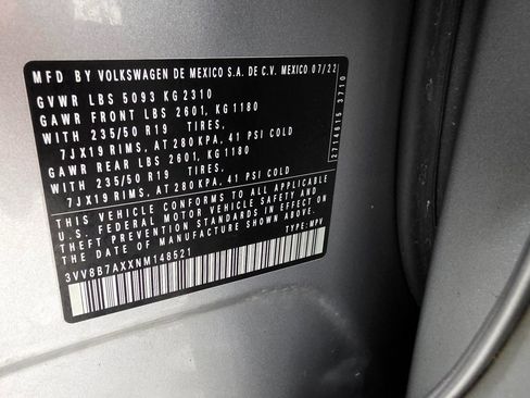 Used 2022 Volkswagen Tiguan SE R-Line image 42