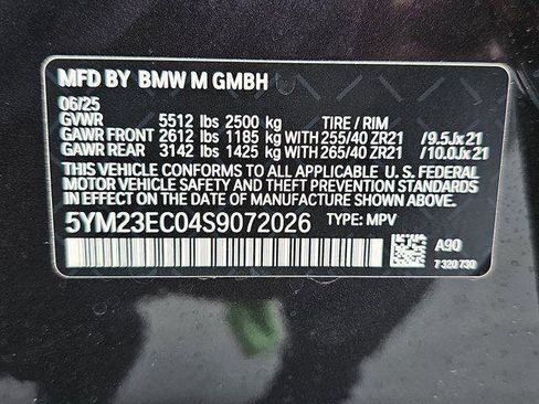 New 2025 BMW X4 M w/ Competition Package image 36