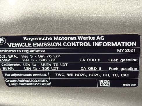 Used 2021 BMW X3 M40i AWD/4WD image 43