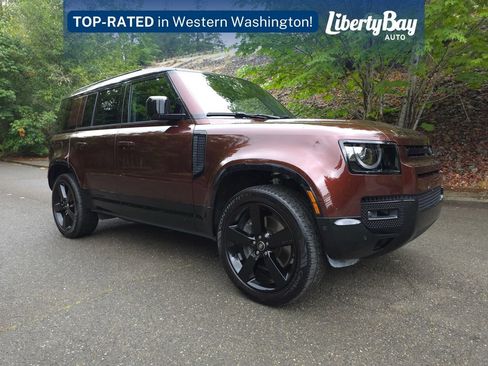 Used 2025 Land Rover Defender 110 Sedona Red Edition AWD/4WD image 3