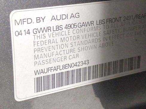 Used 2014 Audi A4 2.0T Premium Plus w/ Premium Plus Package AWD/4WD image 40