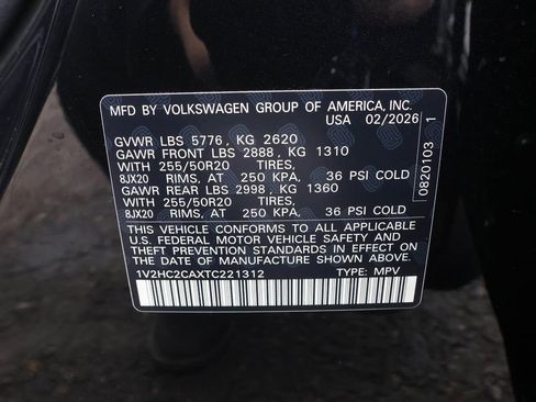 New 2026 Volkswagen Atlas Cross Sport SE AWD/4WD image 50