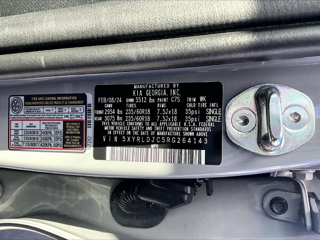 Used 2024 Kia Sorento S w/ Panoramic Sunroof Package AWD/4WD image 37