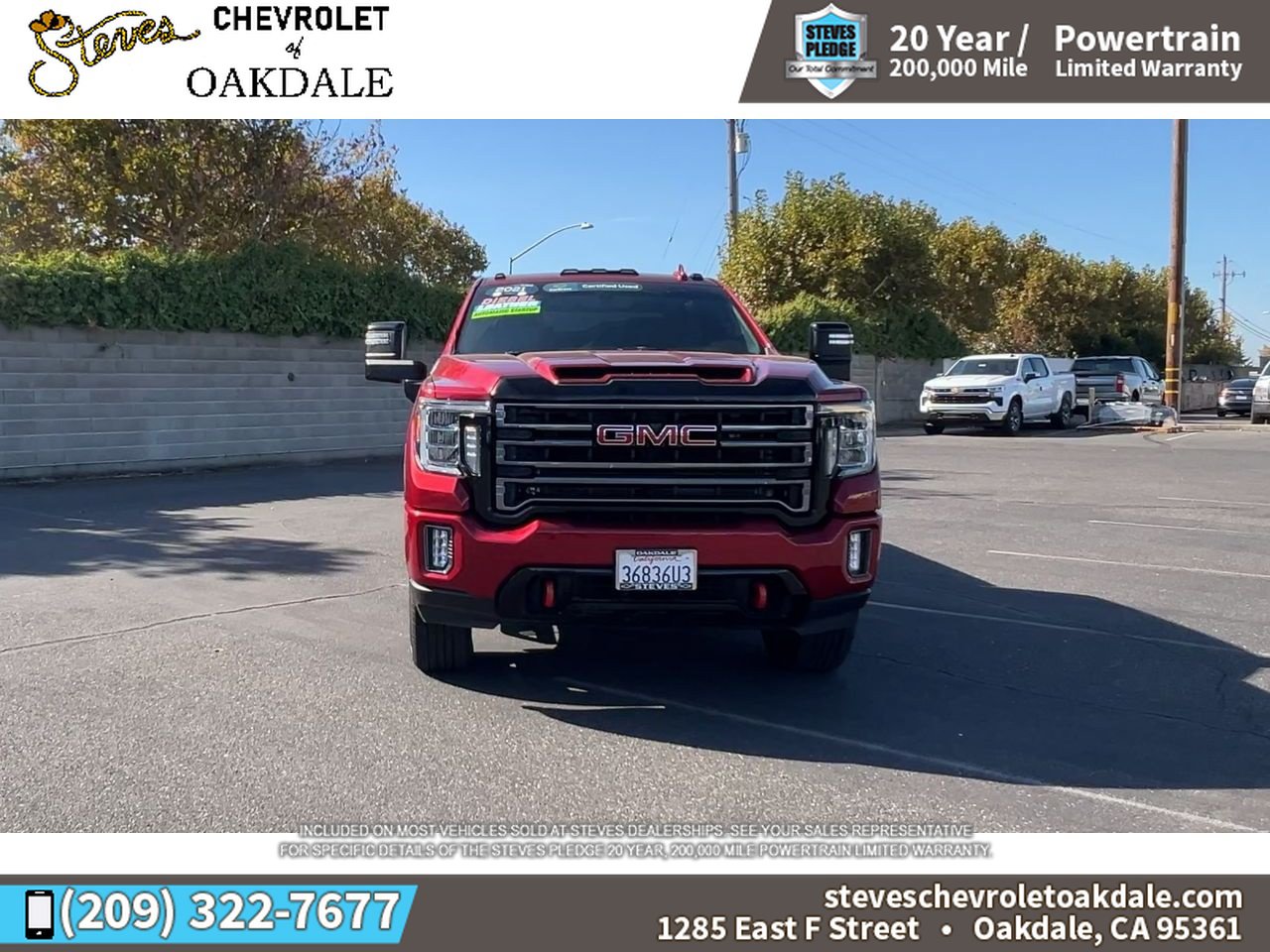 Certified 2021 GMC Sierra 2500 AT4 w/ Gooseneck/5TH Wheel Package AWD/4WD image 4